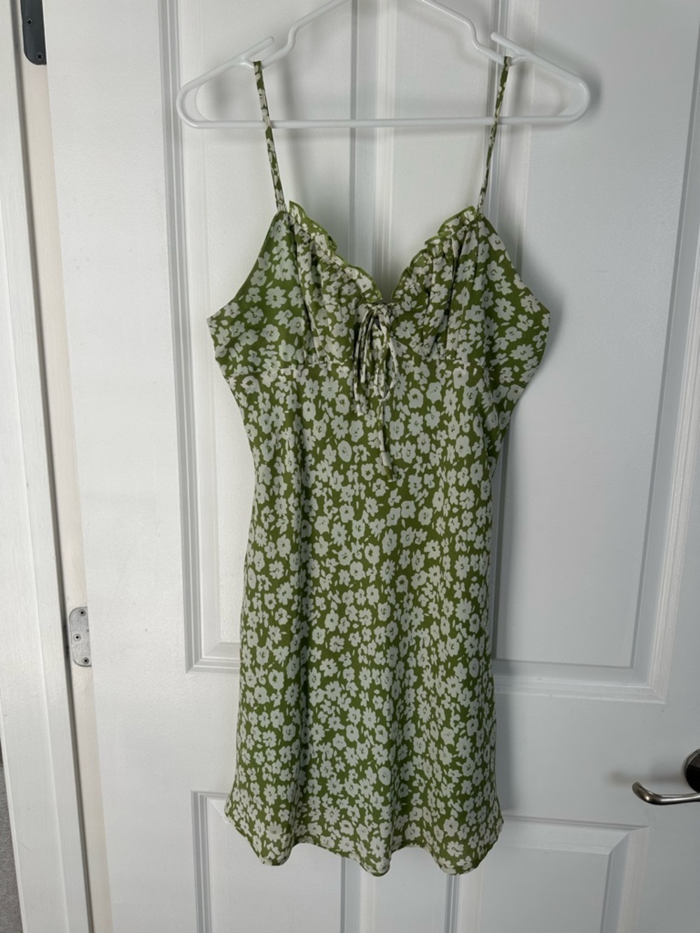 Princess Polly Green Floral Slip Dress